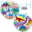 22 inch-es Dínók - Colorful Dinosaur Bubbles Lufi