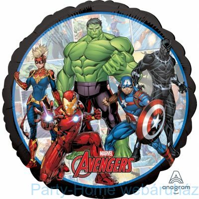 17 inch-es Marvel Bosszúállók - Avengers Fólia Léggömb