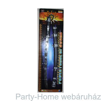 Ninja vagy Samurai Kard Háton Hordható 2 db.