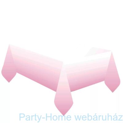 Pink Ombre Asztalterítő Első Szülinapra 120 x 180 cm-es