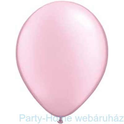 16 inch-es Pearl Pink Kerek Lufi 1 db