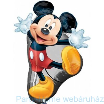 Mickey Mouse Full Body - Mickey Egér Super Shape Fólia Lufi