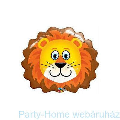 Oroszlán Fej Lovable Lion Fólia Lufi