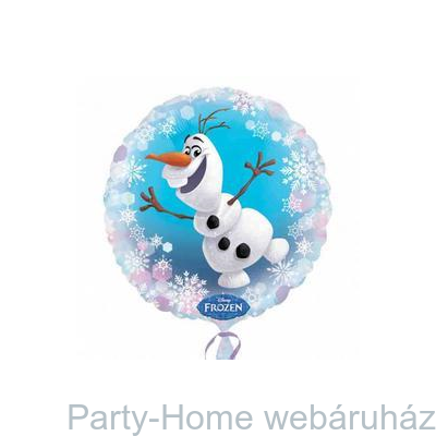 Jégvarázs Frozen Olaf Fólia Lufi