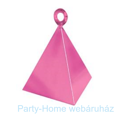 Magenta Rózsaszín Piramis Léggömbsúly