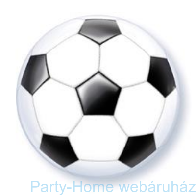 Foci Labda Mintás Soccer Ball Bubble Lufi