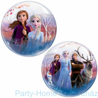 22 inch-es Disney Frozen 2 - Jégvarázs 2 Bubble Lufi