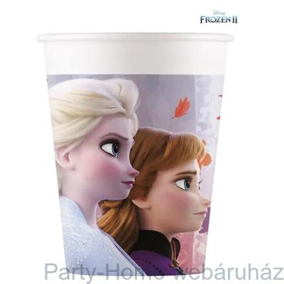 Frozen 2 - Jégvarázs 2 Papír Parti Pohár - 8 db-os, 200 ml