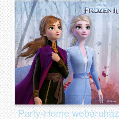 Frozen 2 - Jégvarázs 2 Szalvéta 33 cm x 33 cm - 20 db-os