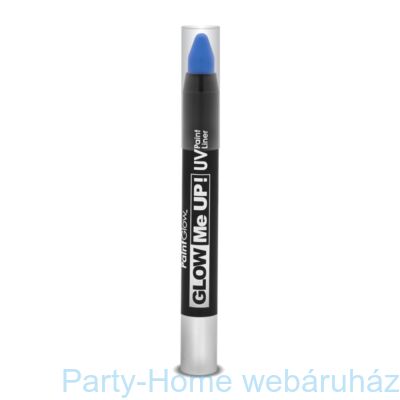 Világító GLOW ME UP UV Neon Arc és Testfestő Ceruza Kék