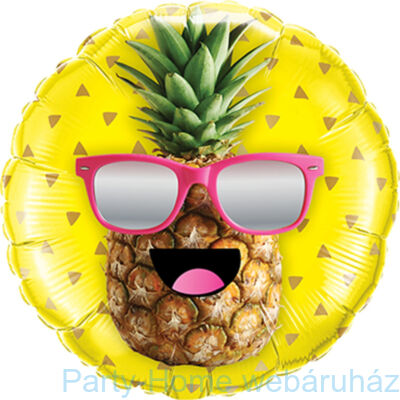 18 inch-es Mr. Cool Pineapples Fólia Lufi