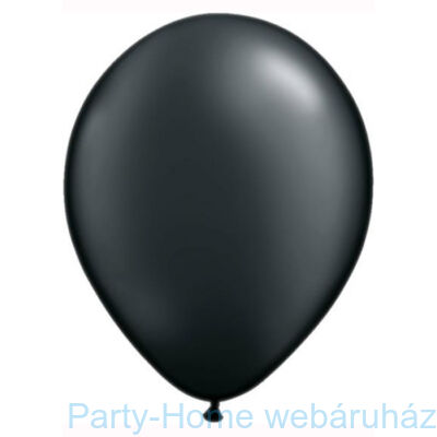 11 inch-es Pearl Onyx Black Kerek Lufi 1 db