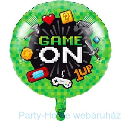 18 inch-es Gaming Party - Minecraft Fólia lufi