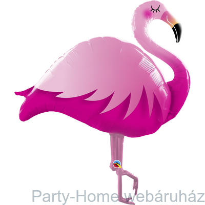 46 inch-es Pink Flamingo Super Shape Fólia Lufi