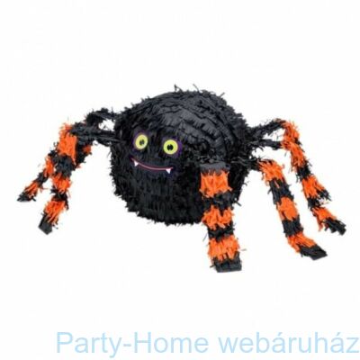 Narancssárga - Fekete Pók pinata játék